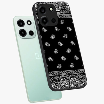 Retro Rebel Threads Glass Case displayed in angled mockup highlighting retro inspired graphic design with rebellious aesthetic.