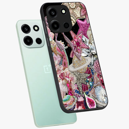 Starlit Jewel Dream Glass Case displayed in angled mockup highlighting glowing celestial jewel design with dreamy aesthetic.
