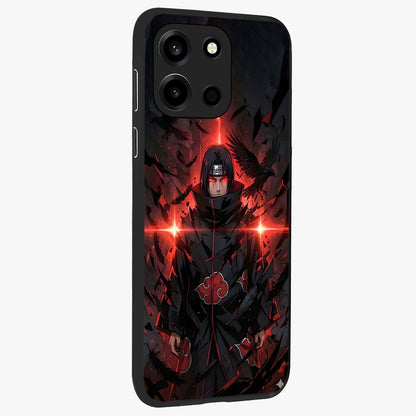 Focus Mode On Glass Case upright view showcasing strong typography statement with sleek motivational theme.