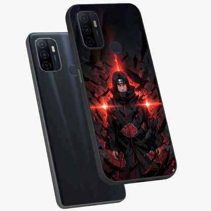 Focused Blade Discipline Glass Case displayed in angled mockup highlighting clean minimal text artwork with modern aesthetic style.