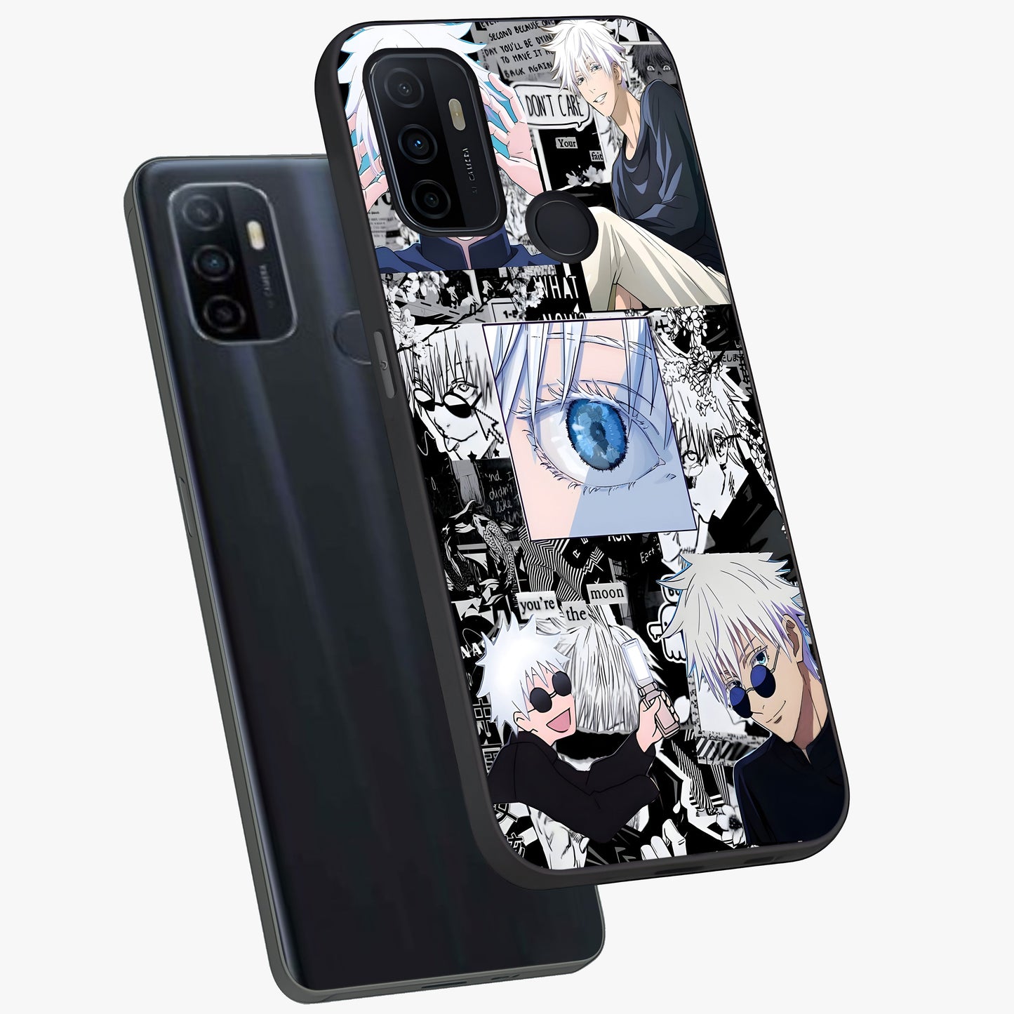 Infinity Sorcerer Chaos Glass Case displayed in angled mockup highlighting powerful magical design with fantasy aesthetic style.