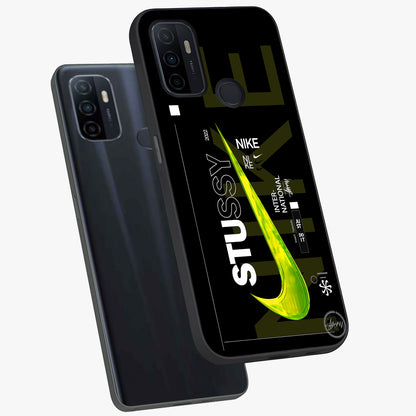 Neon Street Edition Glass Case displayed in angled mockup highlighting vibrant urban design with bold street aesthetic.