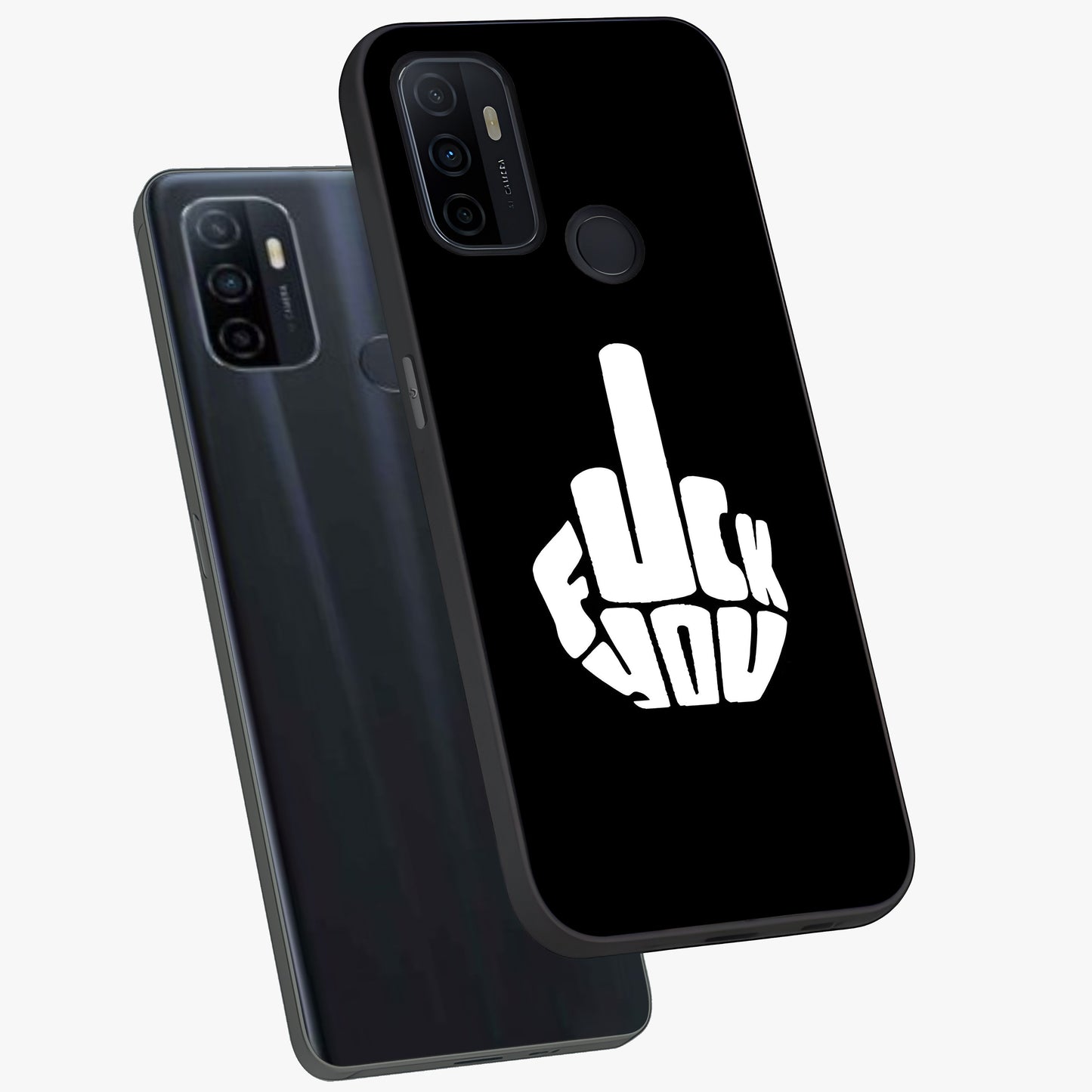 Rebel Mode On Glass Case displayed in angled mockup highlighting edgy text design with modern street aesthetic.