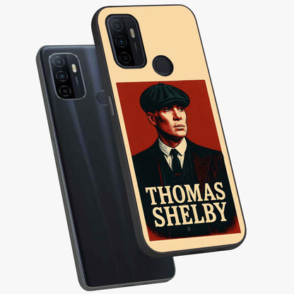 Vintage Mafia Authority Glass Case displayed in angled mockup highlighting powerful retro design with classic gangster aesthetic.