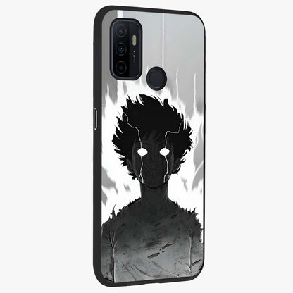 Awakened Inner Rage Glass Case upright view showcasing dramatic artwork with strong expressive aesthetic.