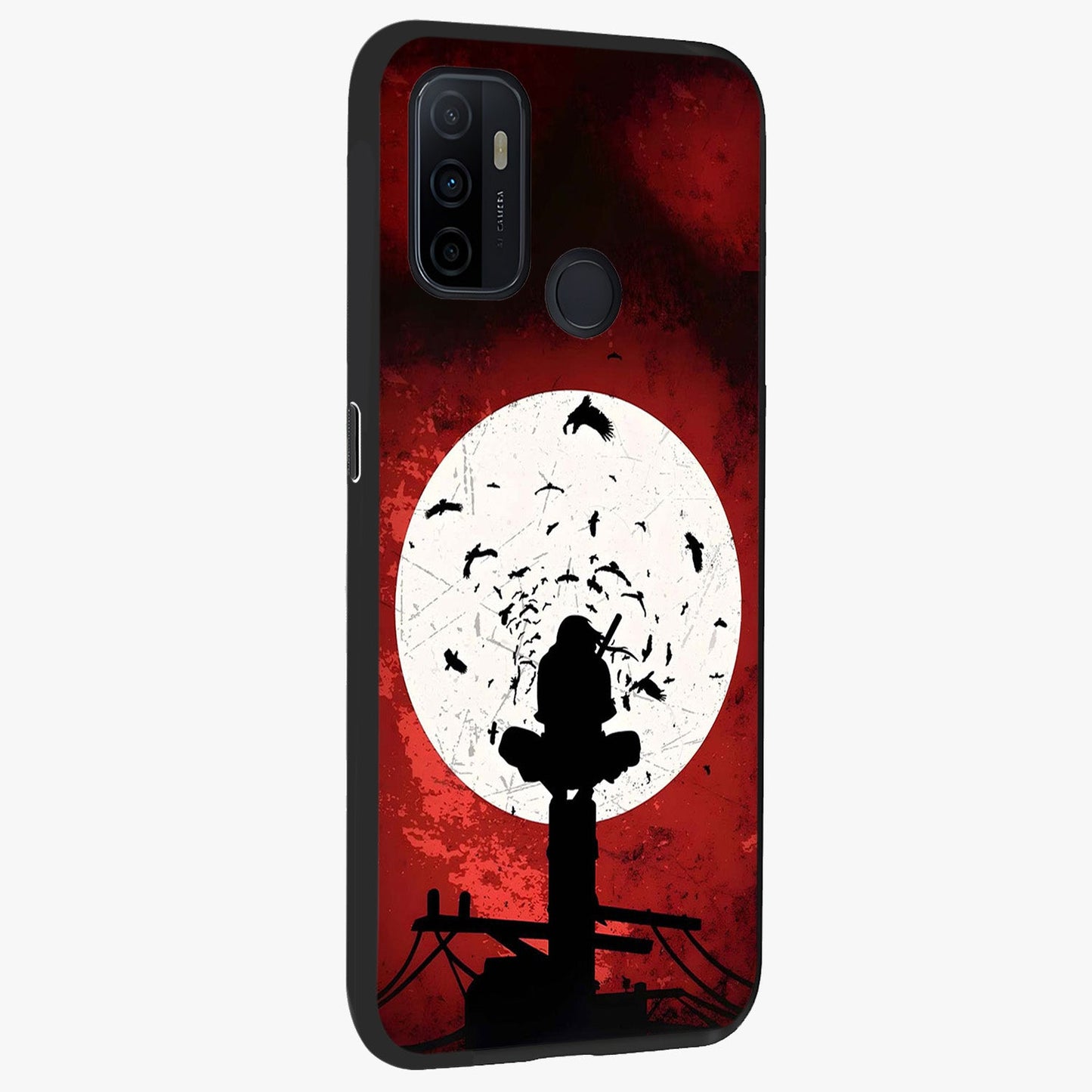It Comes In Waves Quote Glass Case upright view showcasing calm wave artwork with motivational quote theme.