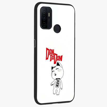 Playful Spirit Charm Glass Case upright view showcasing vibrant charm artwork with fun artistic theme.