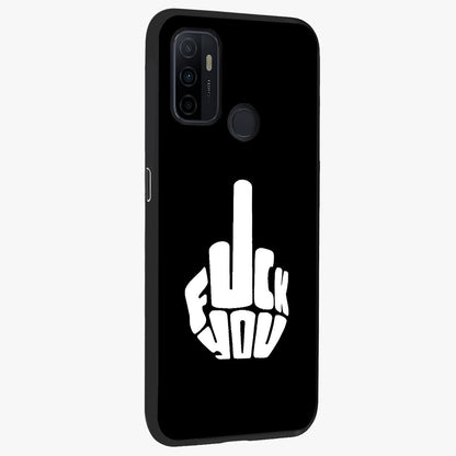 Rebel Mode On Glass Case upright view showcasing striking statement artwork with bold rebellious theme.