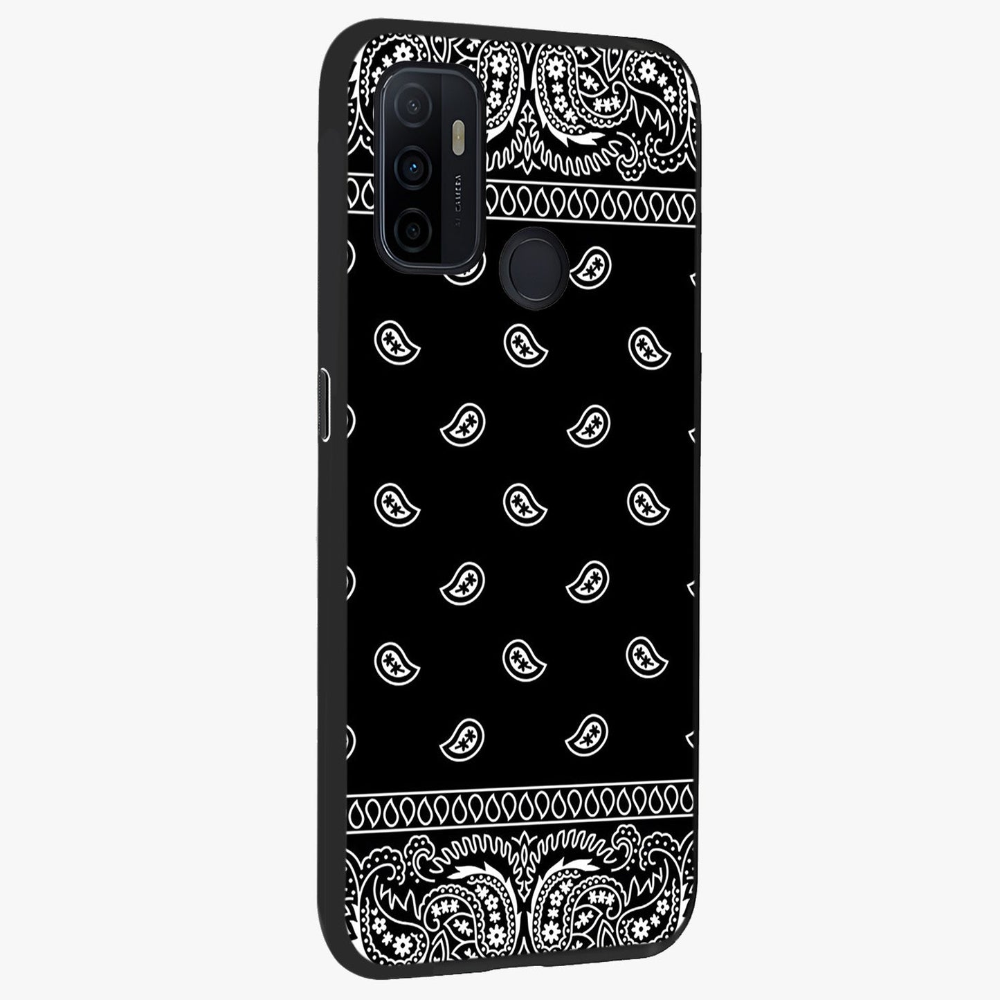 Retro Rebel Threads Glass Case upright view showcasing stylish vintage artwork with bold retro theme.