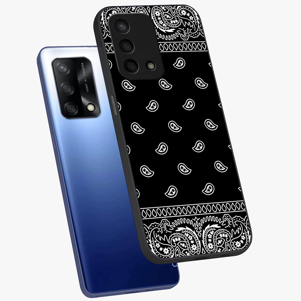 Retro Rebel Threads Glass Case displayed in angled mockup highlighting retro inspired graphic design with rebellious aesthetic.
