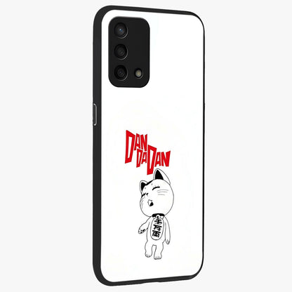Playful Spirit Charm Glass Case upright view showcasing vibrant charm artwork with fun artistic theme.