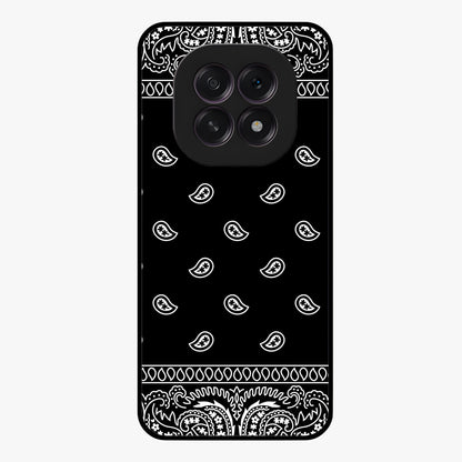 Retro Rebel Threads Glass Case showing flat back view with vintage street style artwork and glossy glass finish.