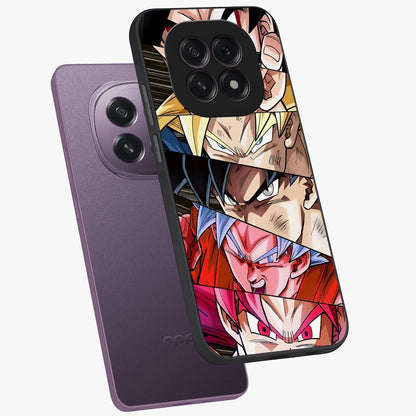 Anime Character Glass Case displayed in angled mockup highlighting colorful anime character illustration.