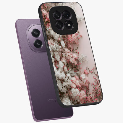 Blush Blossom Cloud Glass Case displayed in angled mockup highlighting soft cloud and blossom design with pastel aesthetic.