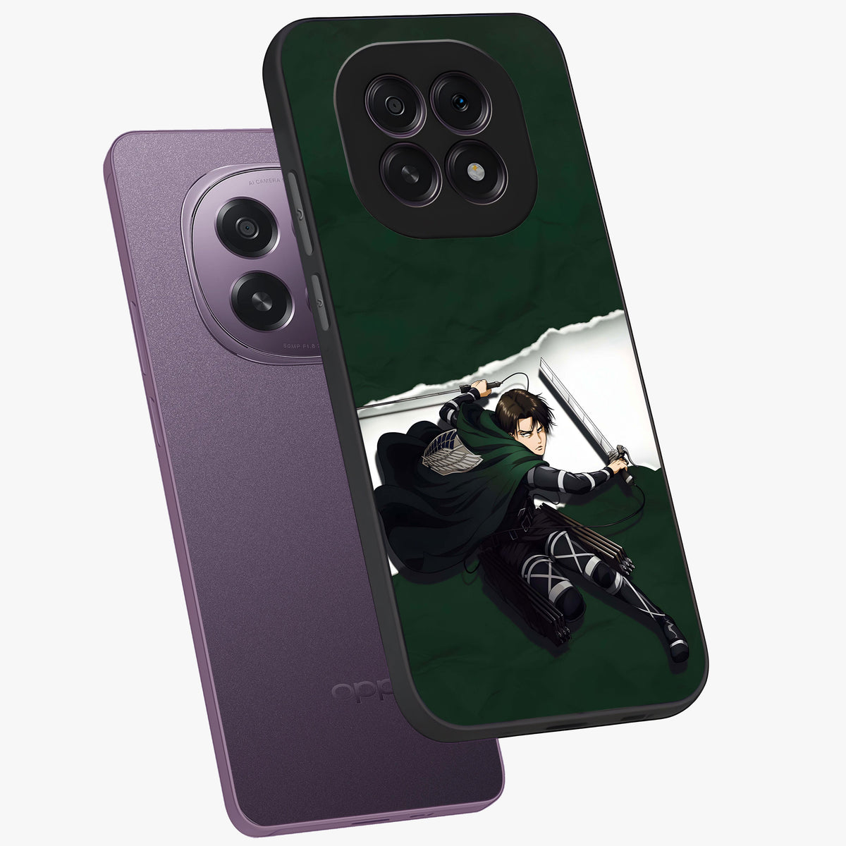 Emerald War Vanguard Glass Case displayed in angled mockup highlighting intense battle inspired design with emerald tone aesthetic.