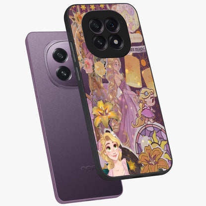 Magical Tangled Dream Glass Case displayed in angled mockup highlighting whimsical fantasy design with magical aesthetic.