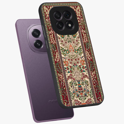 Persian Inspired Glass Case displayed in angled mockup highlighting intricate traditional design with elegant cultural aesthetic.