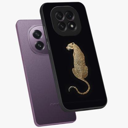 Regal Leopard Glass Case displayed in angled mockup highlighting powerful animal illustration with stylish wild aesthetic.