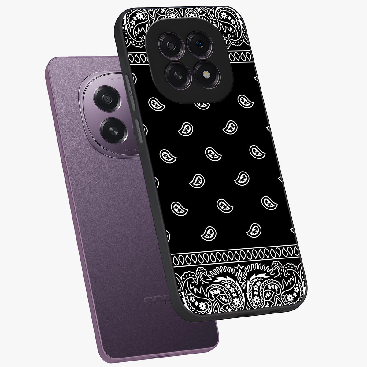 Retro Rebel Threads Glass Case displayed in angled mockup highlighting retro inspired graphic design with rebellious aesthetic.