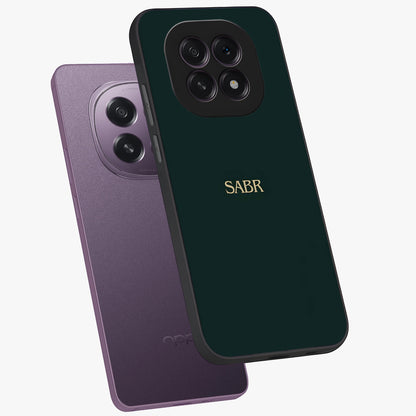 Sabr Minimal Patience Glass Case displayed in angled mockup highlighting simple inspirational design with clean aesthetic style.