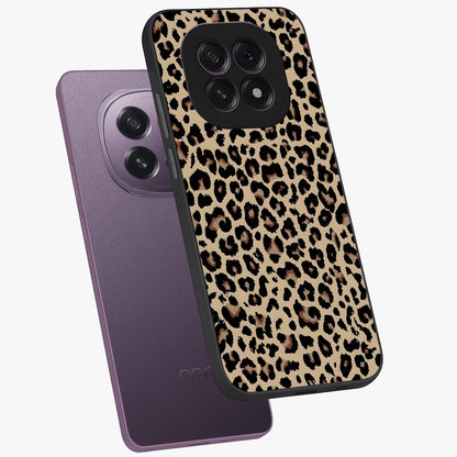 Savage Chic Pattern Glass Case displayed in angled mockup highlighting bold fashion inspired design with chic aesthetic.