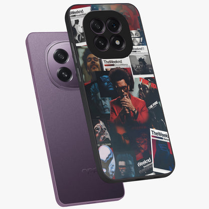 The Weeknd Glass Case displayed in angled mockup highlighting stylish pop culture inspired design with modern aesthetic.