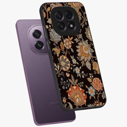 Vintage Floral Dream Glass Case displayed in angled mockup highlighting elegant vintage flower design with soft aesthetic style.