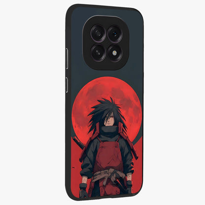 Crimson Moon Warlord Glass Case upright view showcasing powerful warlord artwork with dark celestial theme.