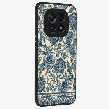 Heirloom Wild Bloom Glass Case upright view showcasing delicate wildflower artwork with timeless floral theme.