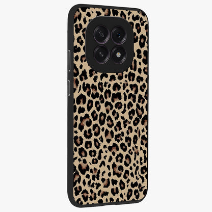Savage Chic Pattern Glass Case upright view showcasing trendy decorative artwork with edgy fashion theme.