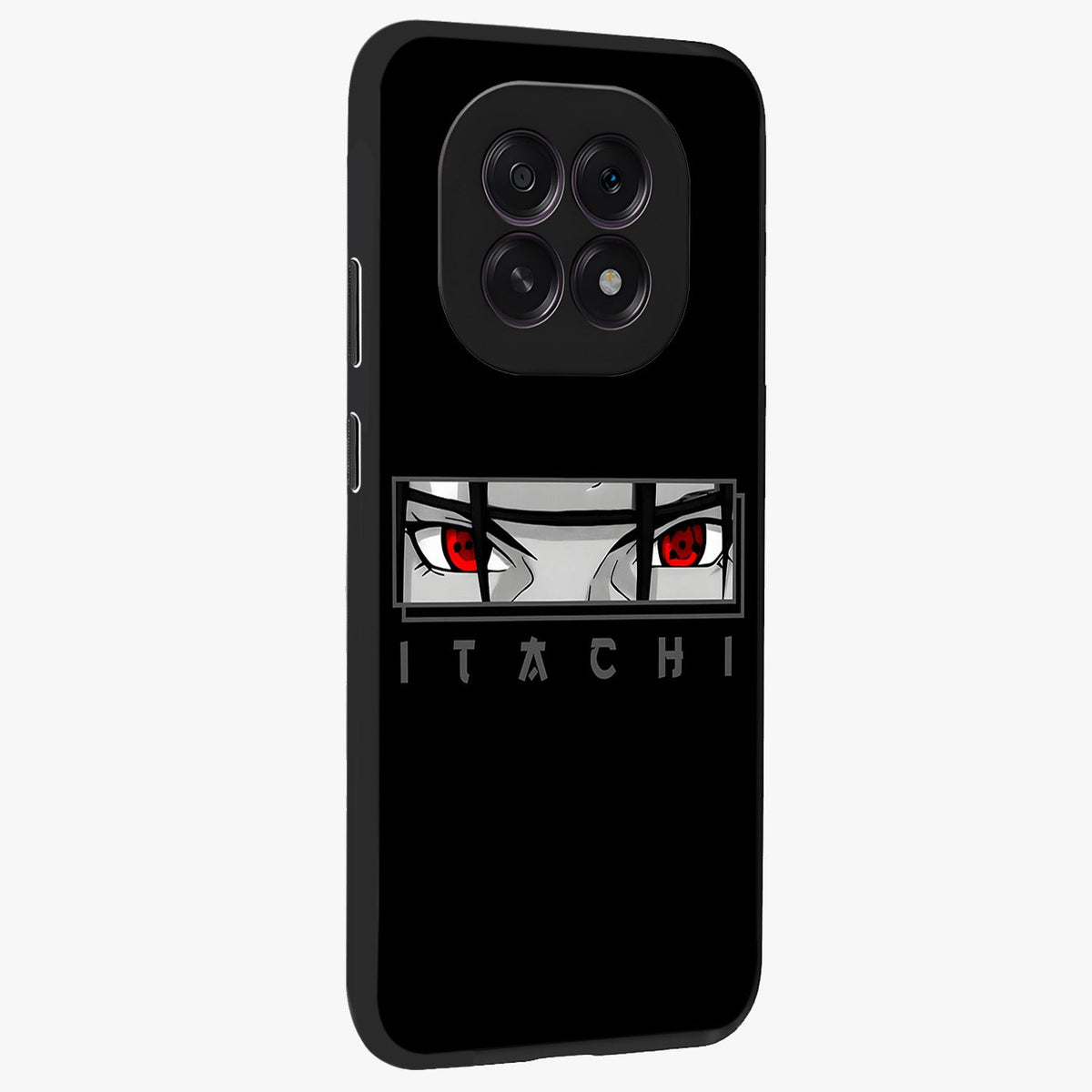Scarlet Gaze Dominance Glass Case upright view showcasing powerful dramatic artwork with dominant artistic theme.