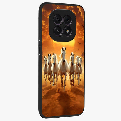 Wild Sunset Majesty Glass Case upright view showcasing dramatic sunset artwork with bold nature theme.