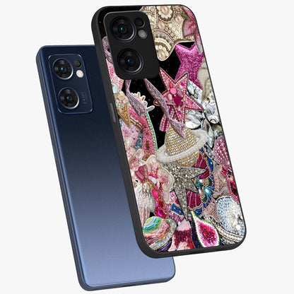 Starlit Jewel Dream Glass Case displayed in angled mockup highlighting glowing celestial jewel design with dreamy aesthetic.