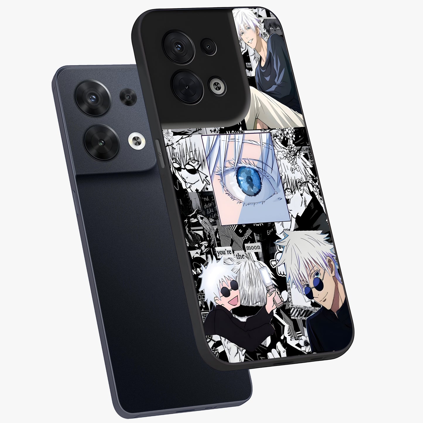 Infinity Sorcerer Chaos Glass Case displayed in angled mockup highlighting powerful magical design with fantasy aesthetic style.