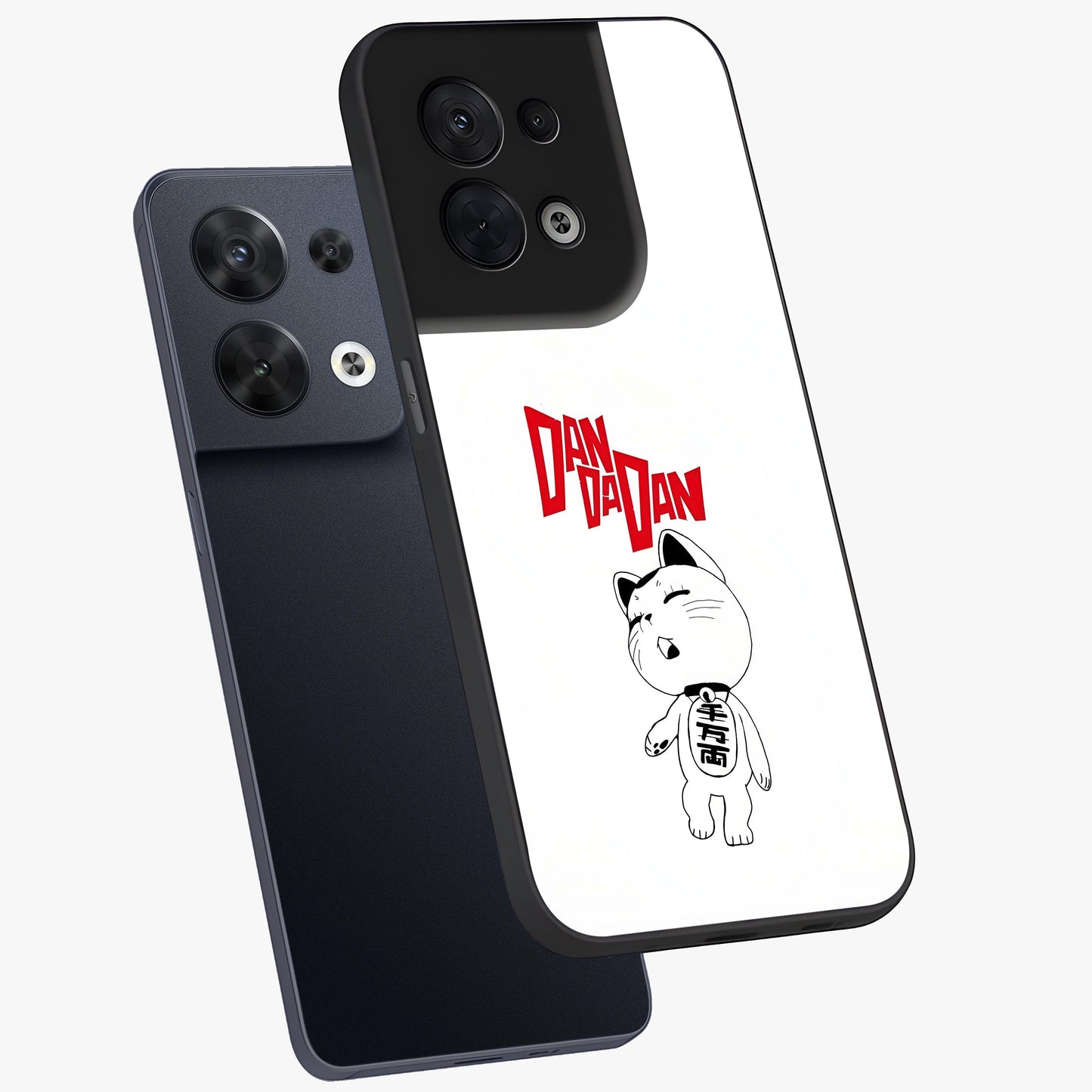 Playful Spirit Charm Glass Case displayed in angled mockup highlighting lively decorative design with playful aesthetic style.