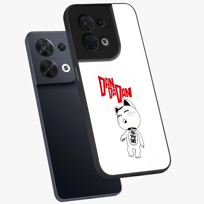 Playful Spirit Charm Glass Case displayed in angled mockup highlighting lively decorative design with playful aesthetic style.