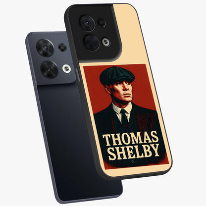Vintage Mafia Authority Glass Case displayed in angled mockup highlighting powerful retro design with classic gangster aesthetic.
