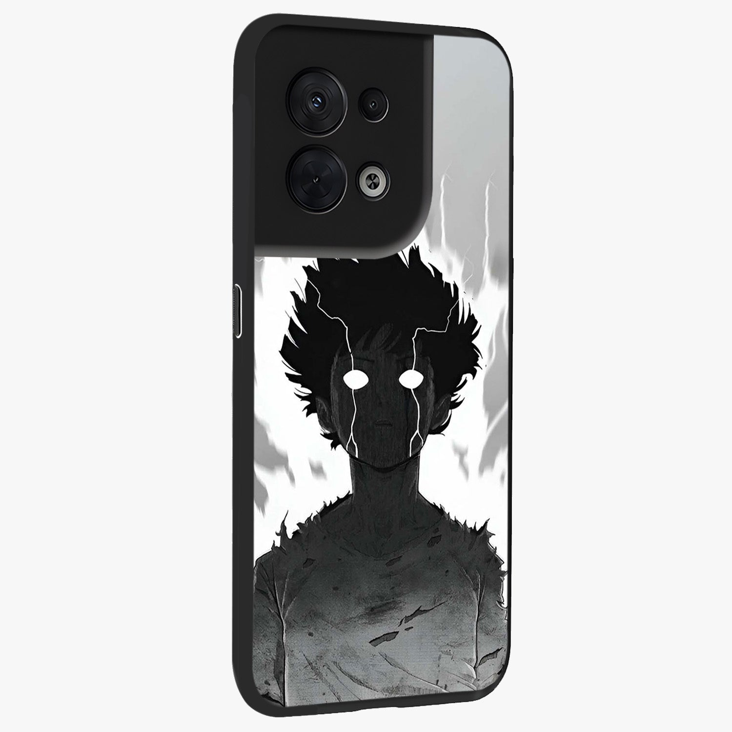 Awakened Inner Rage Glass Case upright view showcasing dramatic artwork with strong expressive aesthetic.