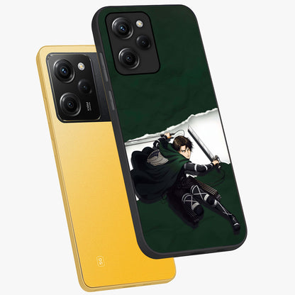 Emerald War Vanguard Glass Case displayed in angled mockup highlighting intense battle inspired design with emerald tone aesthetic.