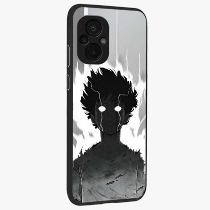 Awakened Inner Rage Glass Case upright view showcasing dramatic artwork with strong expressive aesthetic.