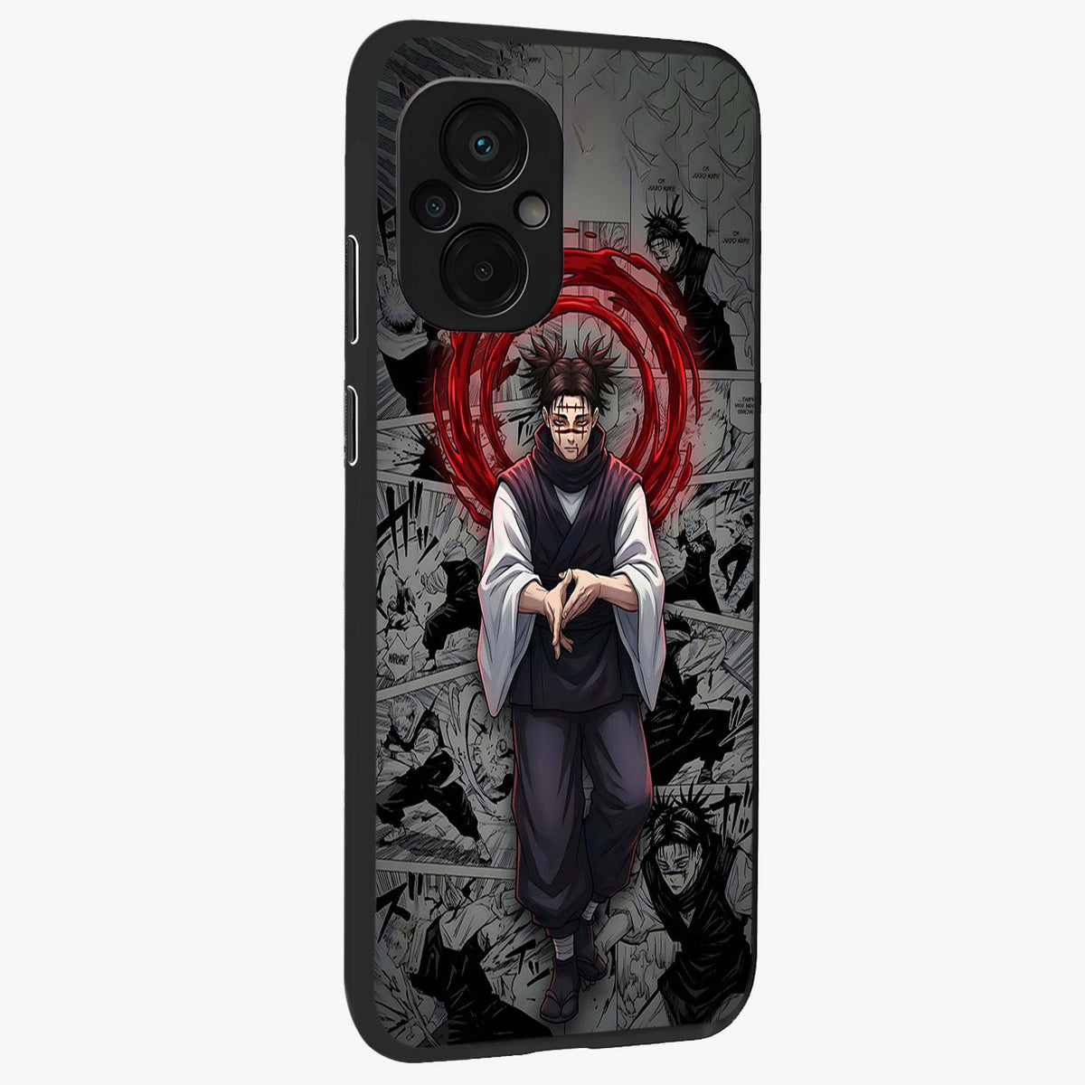 Cursed Ritual Ascension Glass Case upright view showcasing powerful ascension artwork with dark fantasy theme.