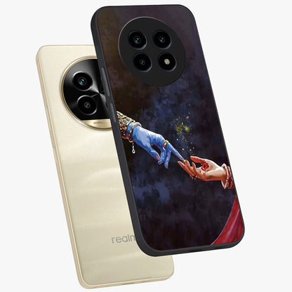 Divine Touch Eternal Glass Case displayed in angled mockup highlighting elegant divine inspired design with calm aesthetic style.