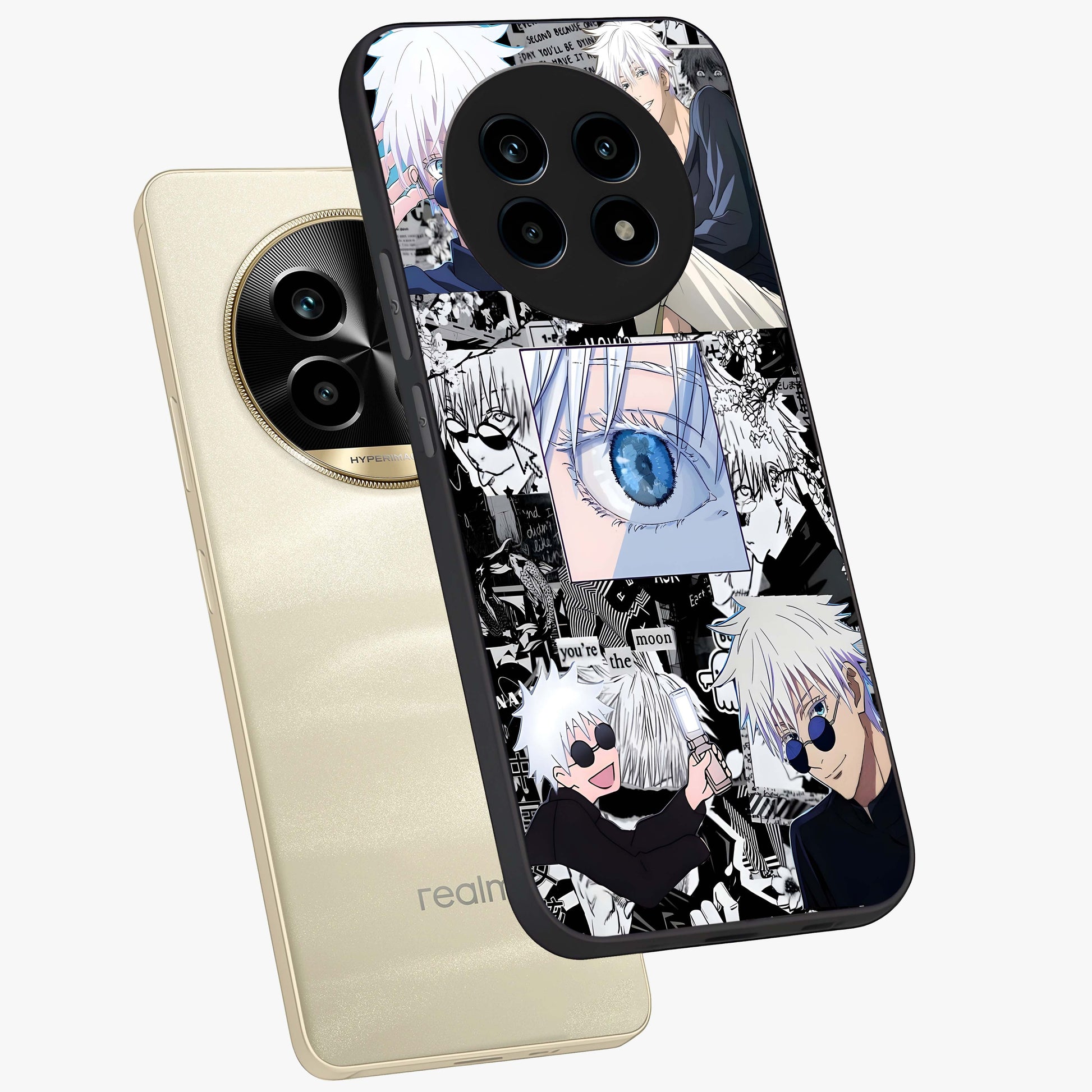 Infinity Sorcerer Chaos Glass Case displayed in angled mockup highlighting powerful magical design with fantasy aesthetic style.