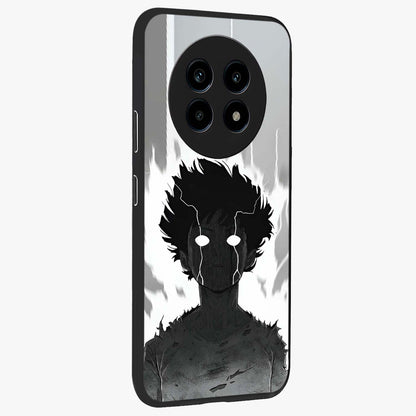 Awakened Inner Rage Glass Case upright view showcasing dramatic artwork with strong expressive aesthetic.