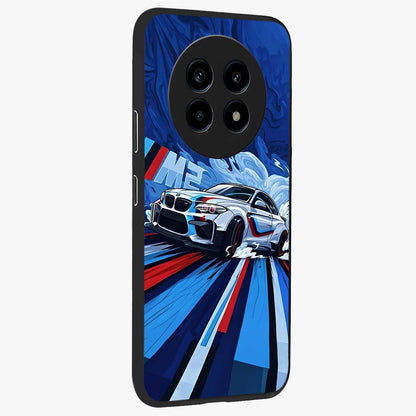 Drift Power Rush Glass Case upright view showcasing high speed racing artwork with bold automotive theme.