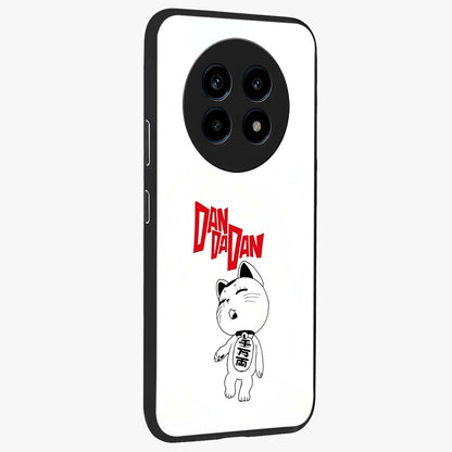 Playful Spirit Charm Glass Case upright view showcasing vibrant charm artwork with fun artistic theme.