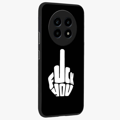 Rebel Mode On Glass Case upright view showcasing striking statement artwork with bold rebellious theme.