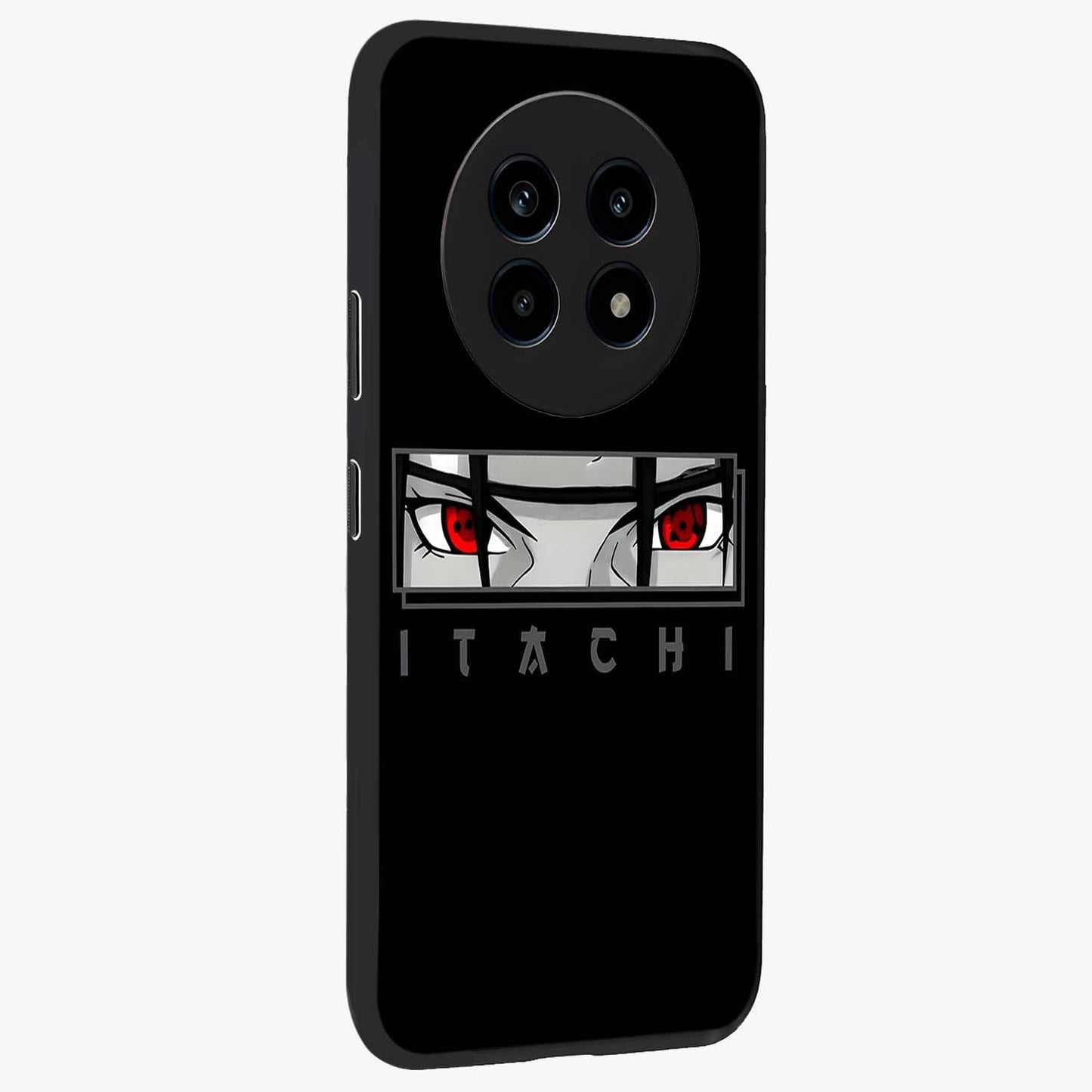 Scarlet Gaze Dominance Glass Case upright view showcasing powerful dramatic artwork with dominant artistic theme.