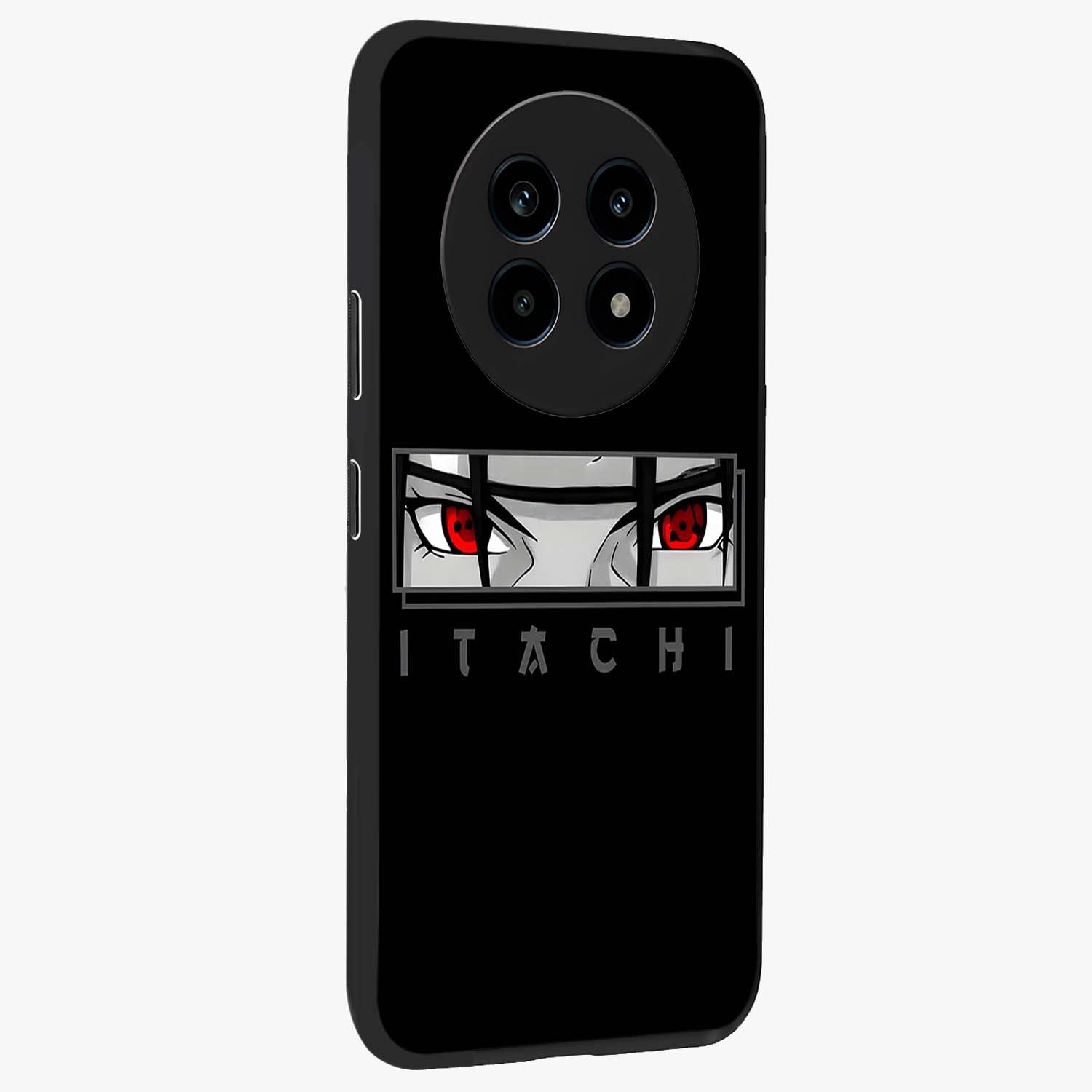 Scarlet Gaze Dominance Glass Case upright view showcasing powerful dramatic artwork with dominant artistic theme.
