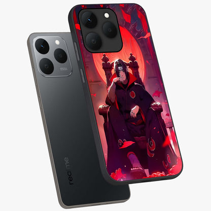 Blood Moon Sovereign Glass Case displayed in angled mockup highlighting dark celestial moon design and dramatic theme.